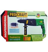 Príklepová vŕtačka Pro-Craft 1400W SDS+ 0-900ot/min